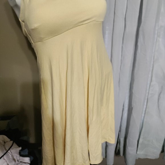 Cache - Yellow Haltered Mini Dress - Picture 2 of 13